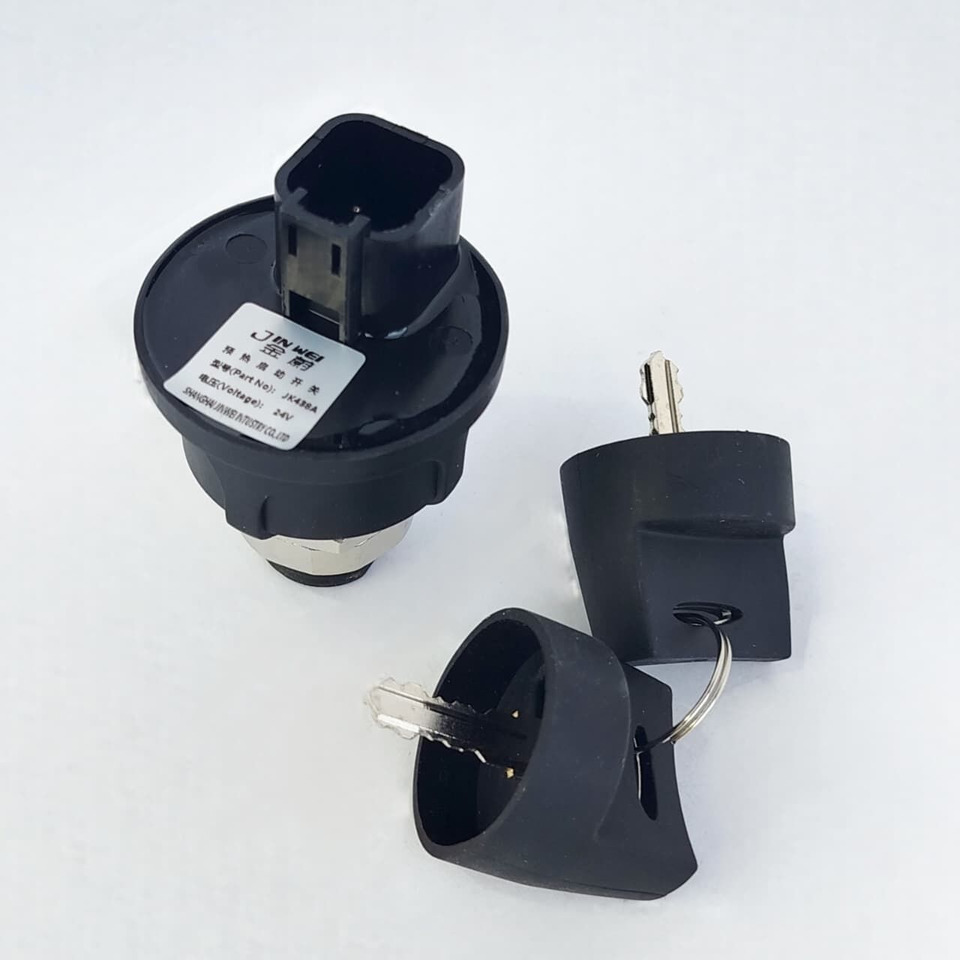 Замок зажигания JK438A, 24В, 6 контактов LONKING CDM303/307/308/312 - Запчасти для Мини-погрузчиков (с бортовым поворотом): фото 2 Замок зажигания JK438A, 24В, 6 контактов LONKING CDM303/307/308/312 - Запчасти для Мини-погрузчиков (с бортовым поворотом): фото 2