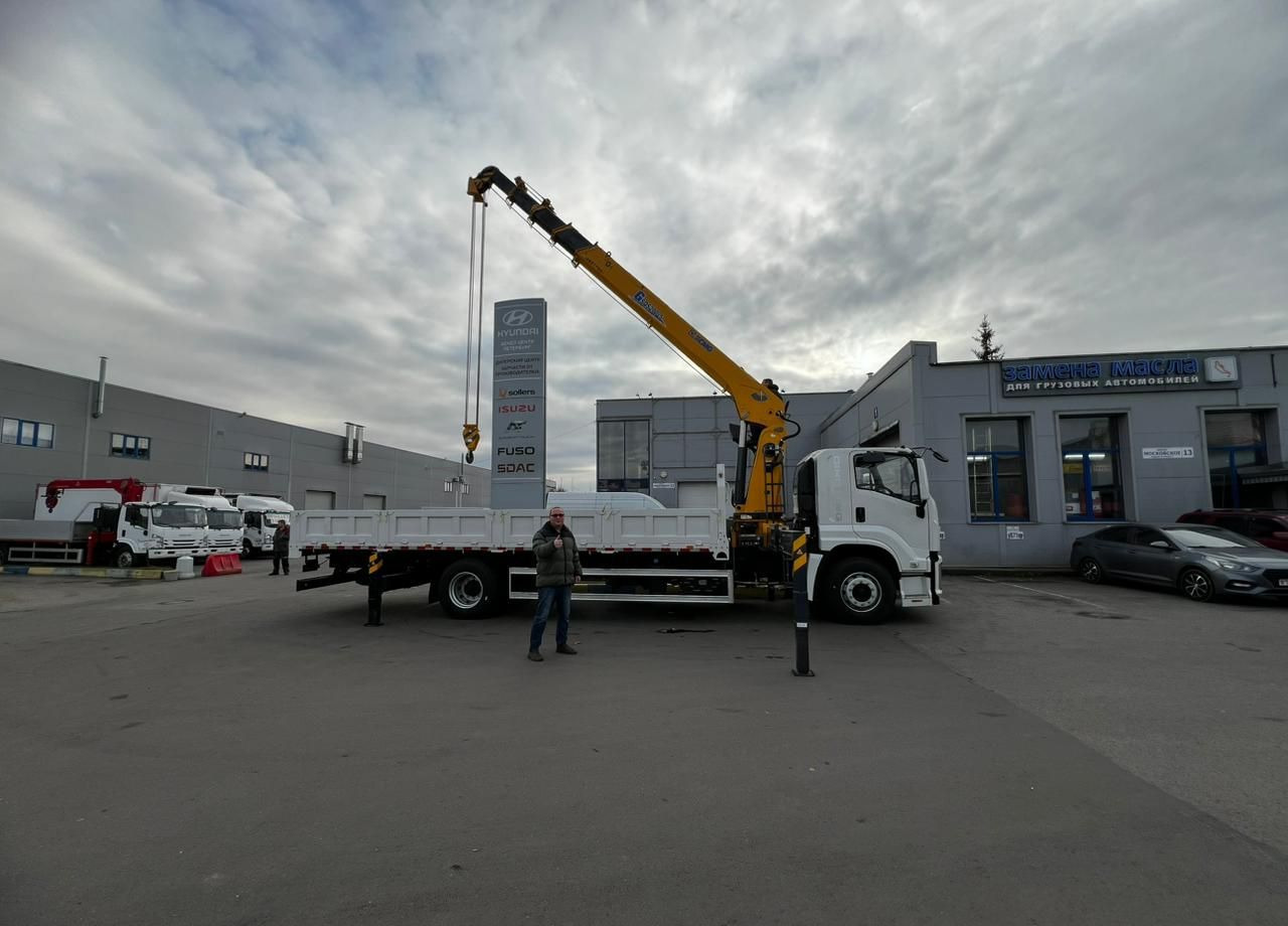 Новый Бортовой грузовик/ Платформа, Автоманипулятор Isuzu Elf (N-series): фото 17 Новый Бортовой грузовик/ Платформа, Автоманипулятор Isuzu Elf (N-series): фото 17