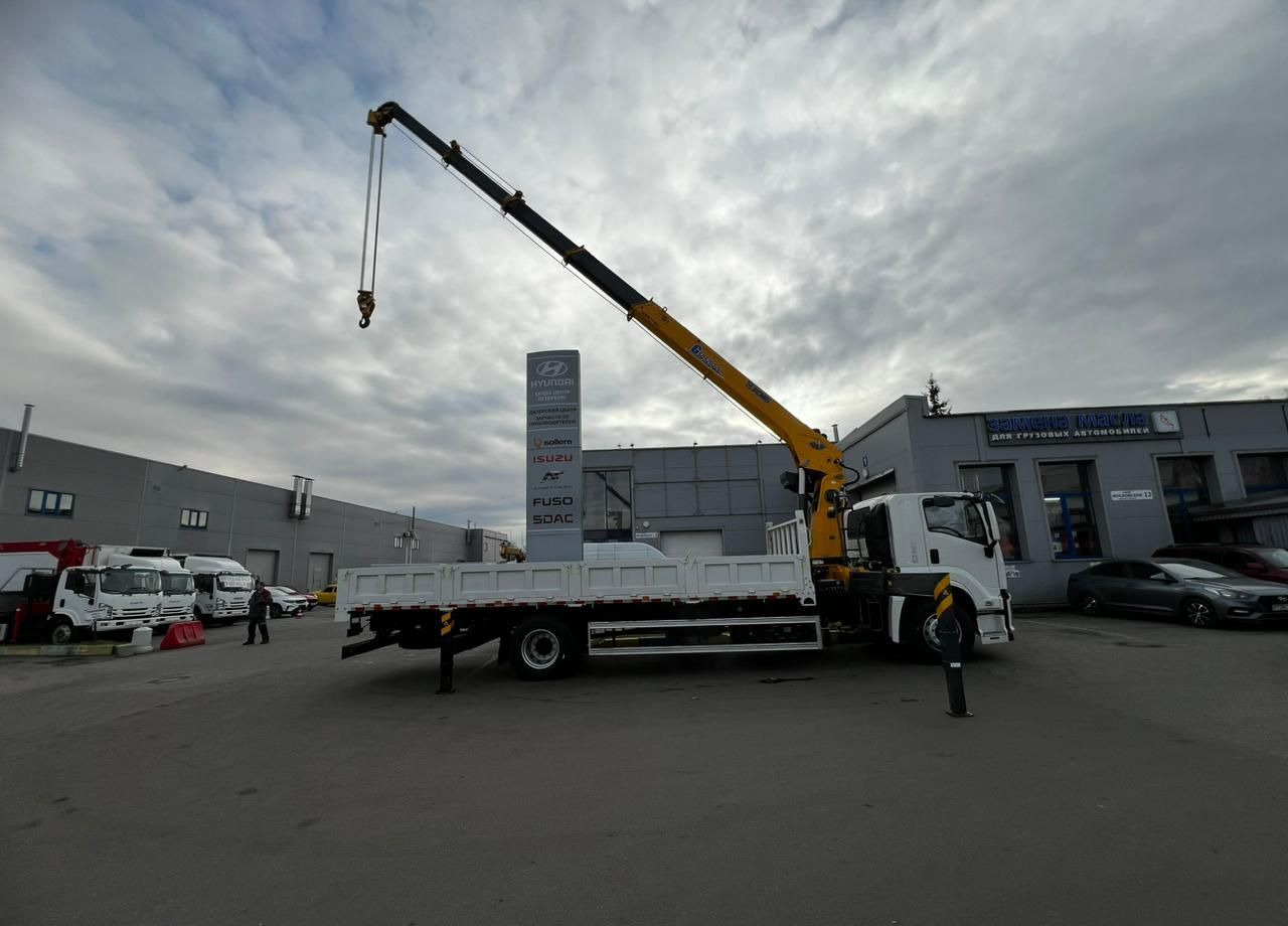 Новый Бортовой грузовик/ Платформа, Автоманипулятор Isuzu Elf (N-series): фото 16 Новый Бортовой грузовик/ Платформа, Автоманипулятор Isuzu Elf (N-series): фото 16