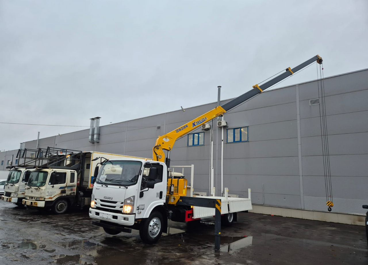 Isuzu Elf (N-series) - Бортовой грузовик/ Платформа, Автоманипулятор: фото 1 Isuzu Elf (N-series) - Бортовой грузовик/ Платформа, Автоманипулятор: фото 1