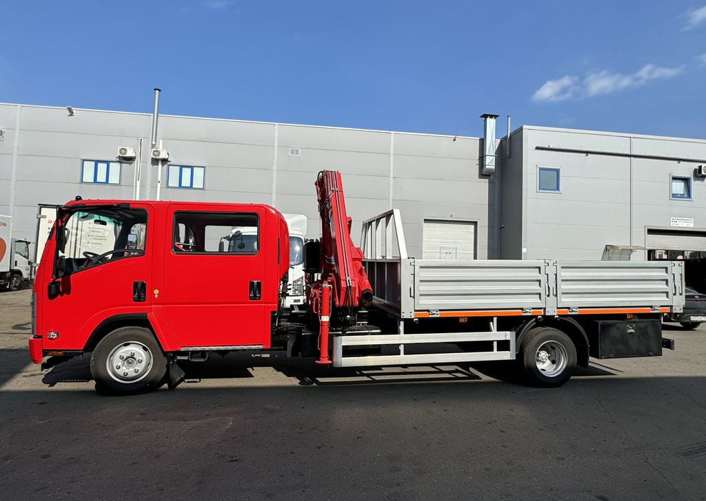 Isuzu Elf (N-series) - Грузовик бортовой/ Платформа, Автоманипулятор: фото 2 Isuzu Elf (N-series) - Грузовик бортовой/ Платформа, Автоманипулятор: фото 2