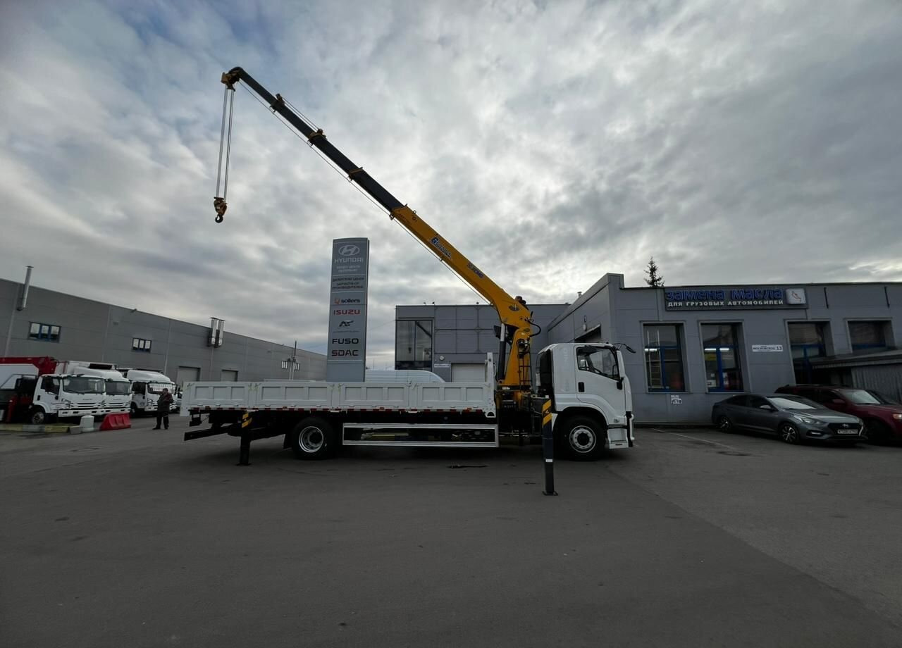 Новый Бортовой грузовик/ Платформа, Автоманипулятор Isuzu Elf (N-series): фото 19 Новый Бортовой грузовик/ Платформа, Автоманипулятор Isuzu Elf (N-series): фото 19