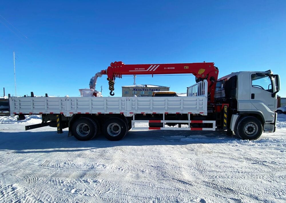 Isuzu Giga (C-series) - Бортовой грузовик/ Платформа, Автоманипулятор: фото 1 Isuzu Giga (C-series) - Бортовой грузовик/ Платформа, Автоманипулятор: фото 1