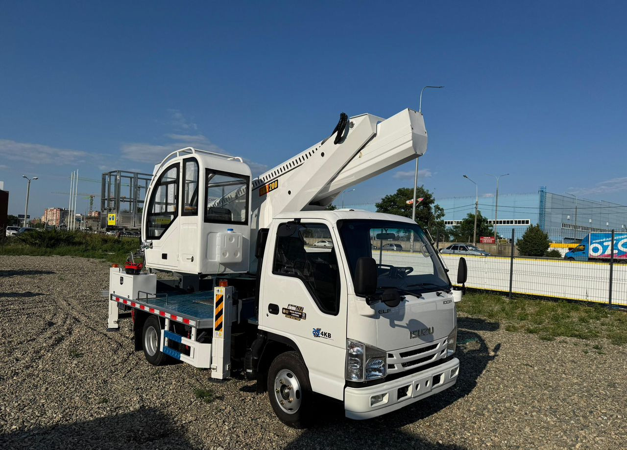 Новый Грузовик с подъемником Isuzu Elf 5.2 (автогидроподъемник): фото 7
