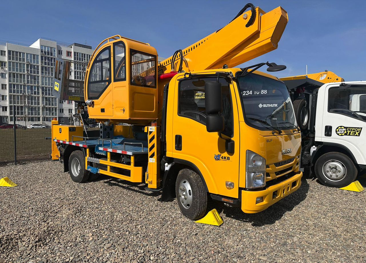 Новый Грузовик с подъемником Isuzu Elf: фото 7
