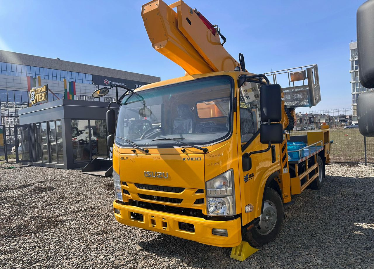 Новый Грузовик с подъемником Isuzu Elf: фото 9