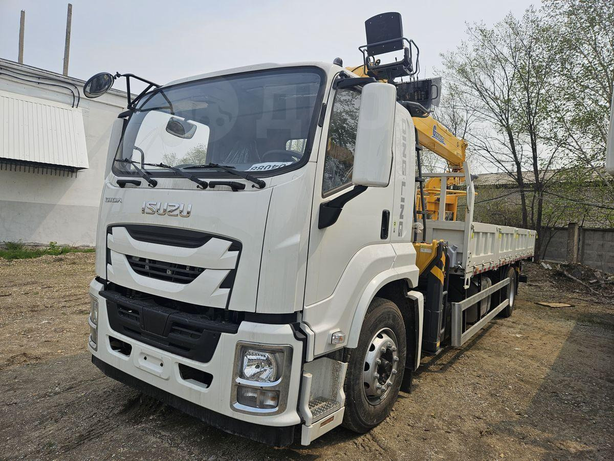 Isuzu Giga - Автоманипулятор, Грузовик бортовой/ Платформа: фото 1 Isuzu Giga - Автоманипулятор, Грузовик бортовой/ Платформа: фото 1