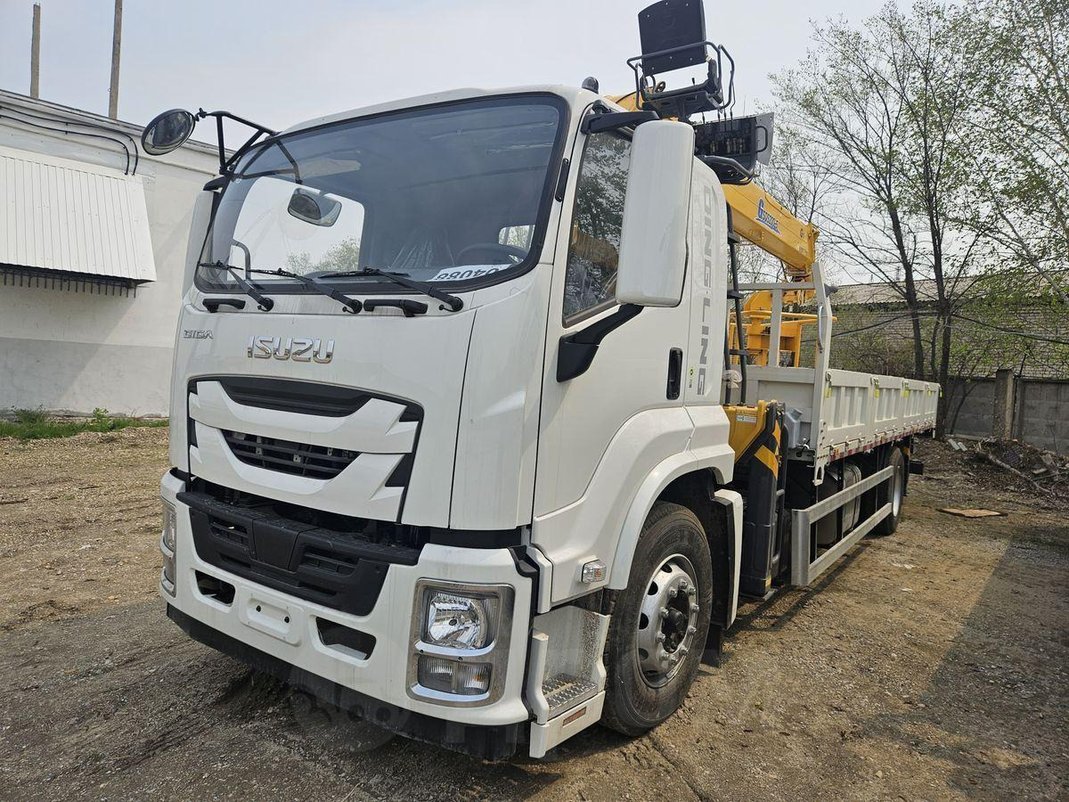 Isuzu Giga - Автоманипулятор, Грузовик бортовой/ Платформа: фото 1 Isuzu Giga - Автоманипулятор, Грузовик бортовой/ Платформа: фото 1