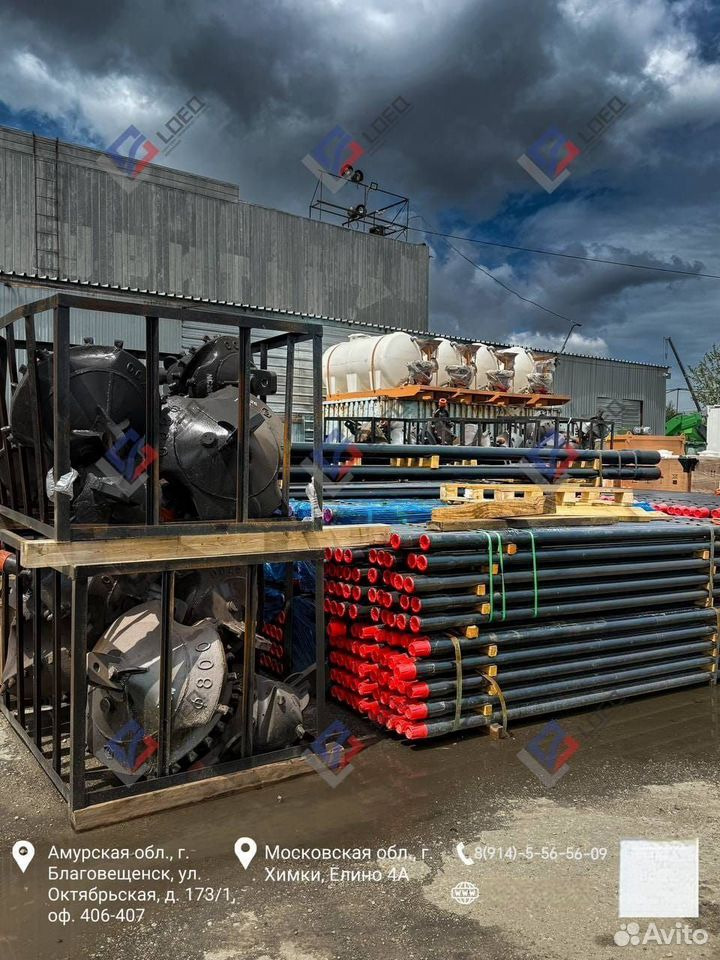 Буровые штанги для ГНБ - Запчасти для Техники для горизонтального бурения: фото 1 Буровые штанги для ГНБ - Запчасти для Техники для горизонтального бурения: фото 1