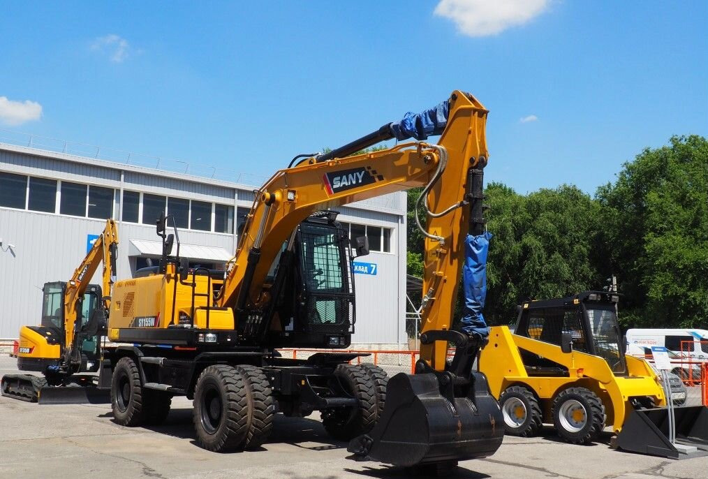 Новый Колёсный экскаватор SANY SY165W: фото 8