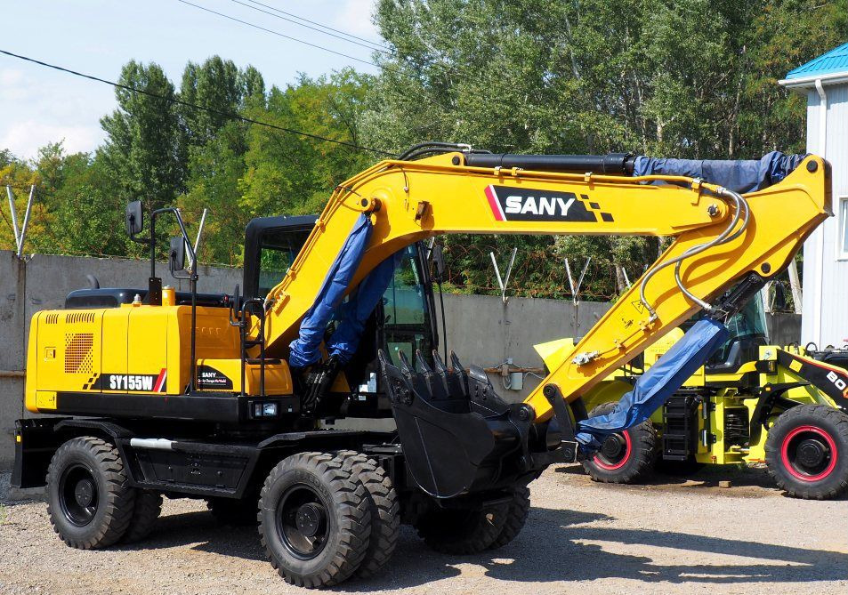 Новый Колёсный экскаватор SANY SY165W: фото 7