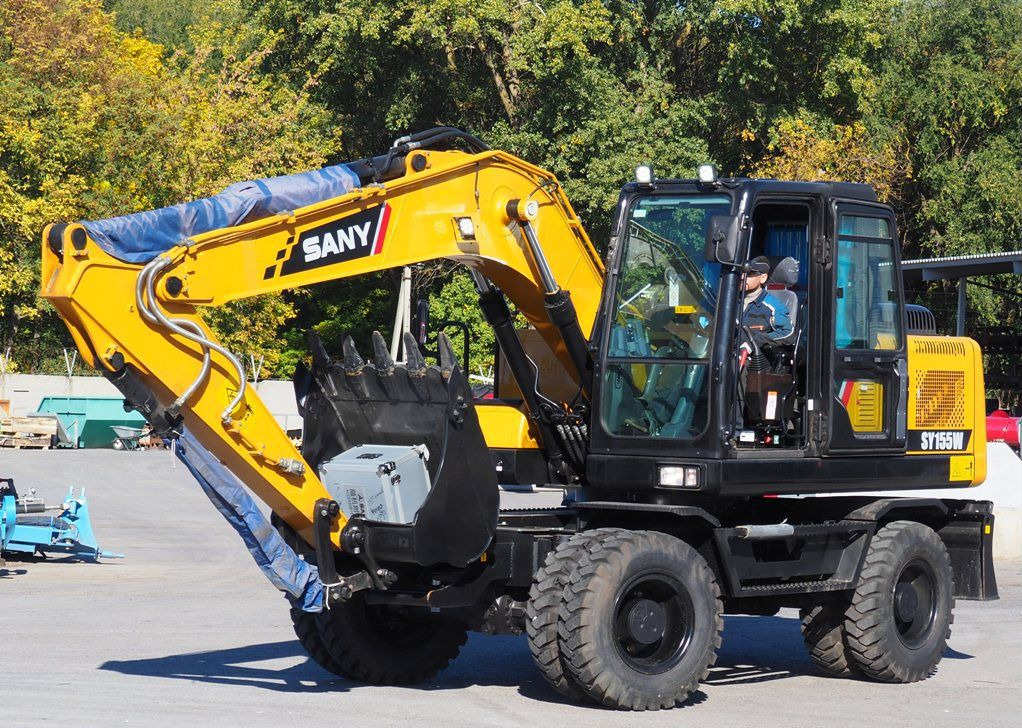 Новый Колёсный экскаватор SANY SY165W: фото 14