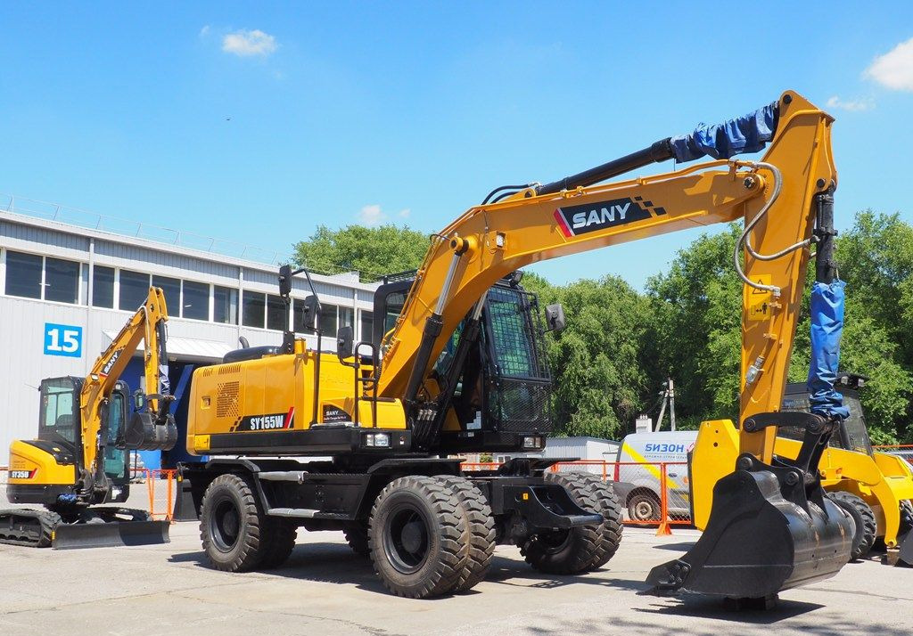 Новый Колёсный экскаватор SANY SY165W: фото 7