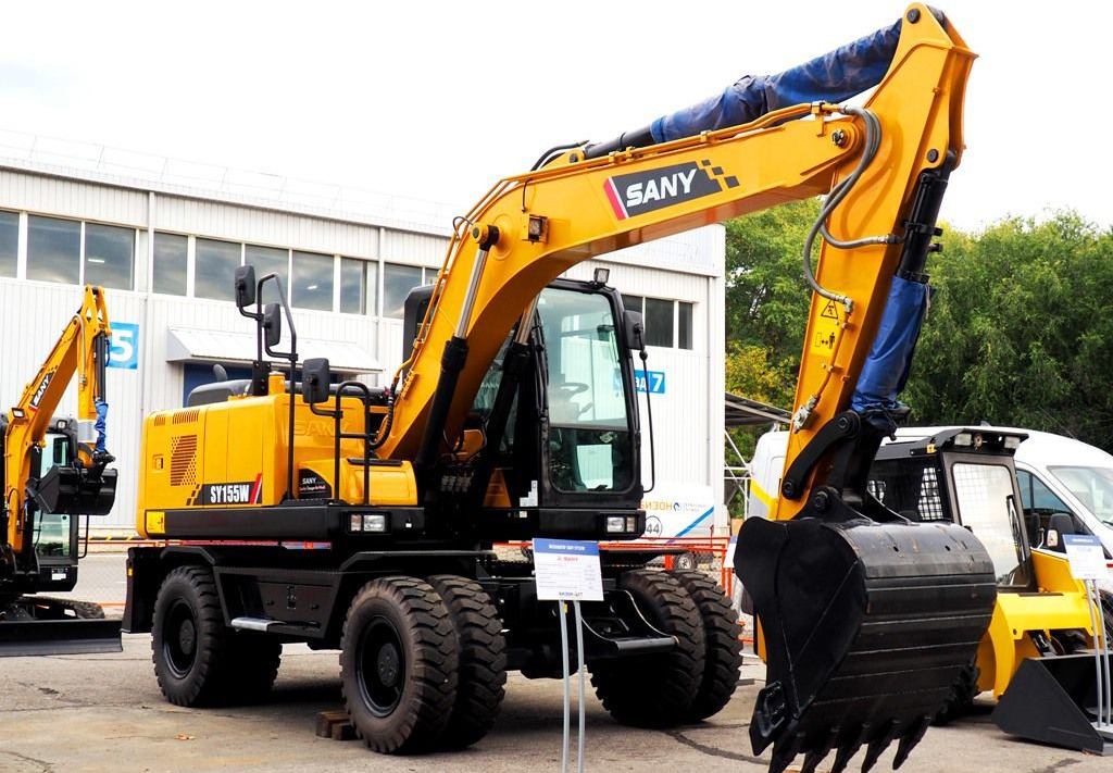 Новый Колёсный экскаватор SANY SY165W: фото 12