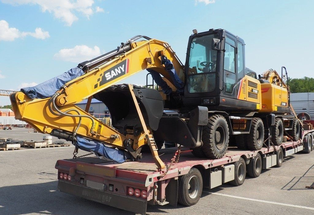 Новый Колёсный экскаватор SANY SY165W: фото 7