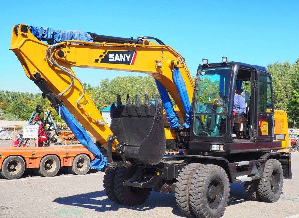 Новый Колёсный экскаватор SANY SY165W: фото 9