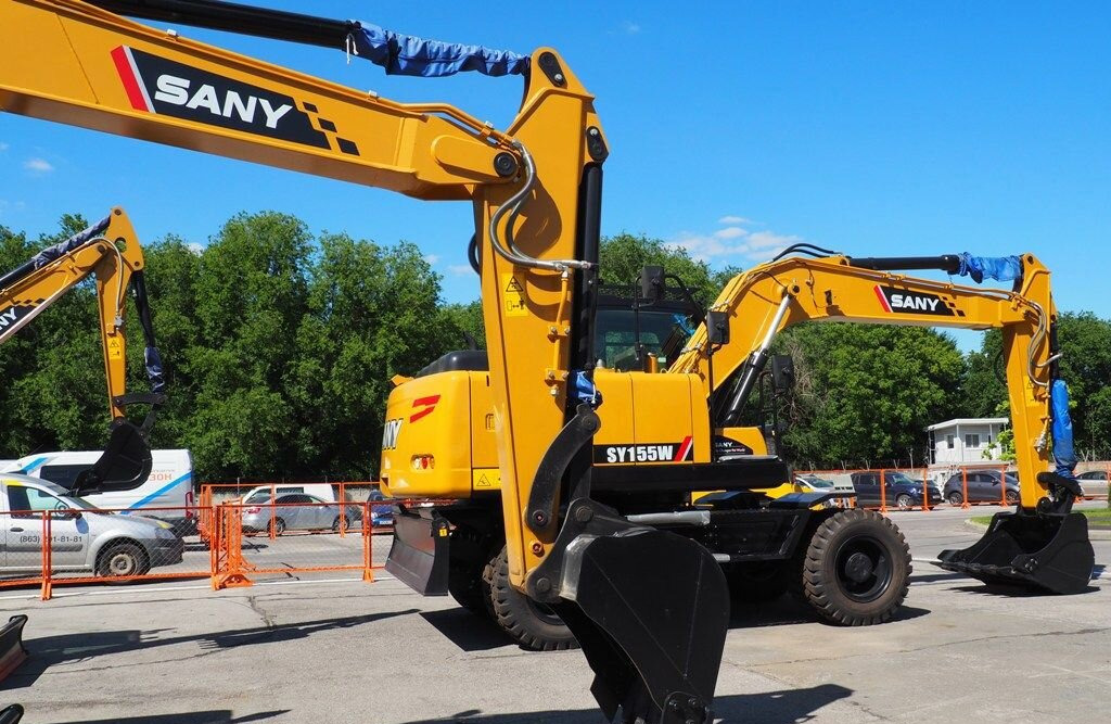 Новый Колёсный экскаватор SANY SY165W: фото 11