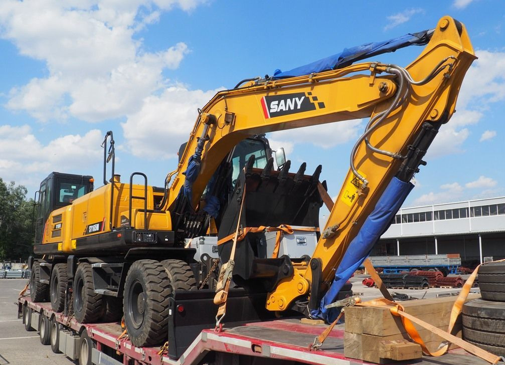 Новый Колёсный экскаватор SANY SY165W: фото 7
