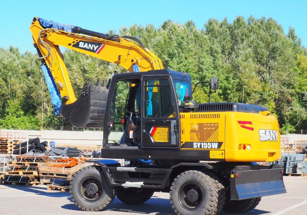 Новый Колёсный экскаватор SANY SY165W: фото 11