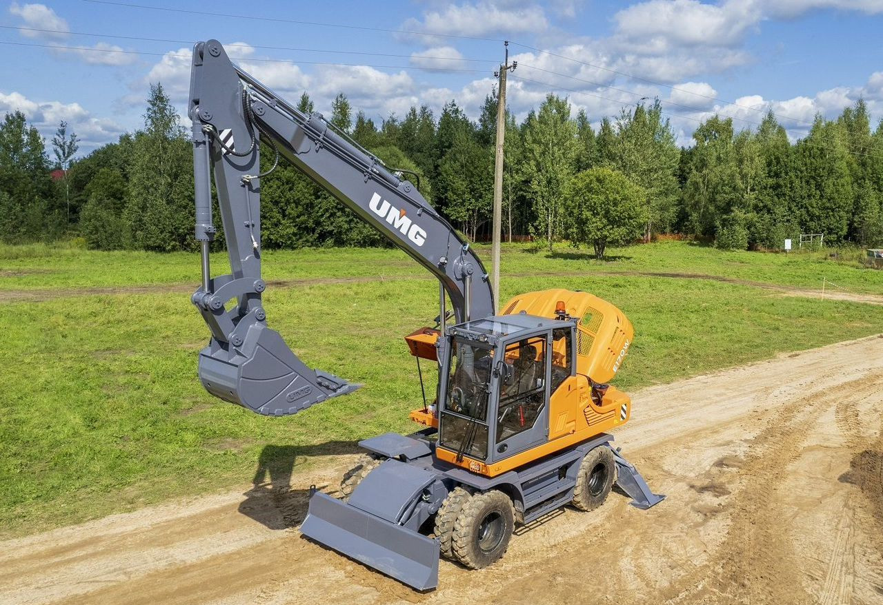 Новый Колёсный экскаватор UMG E170W: фото 8