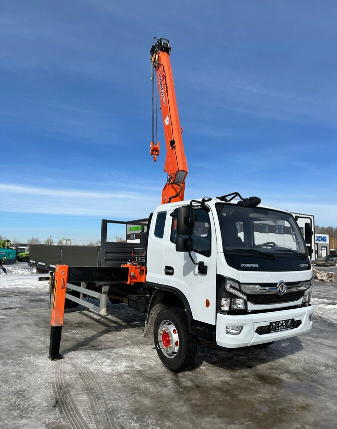 Новый Грузовик бортовой/ Платформа, Автоманипулятор Dongfeng C120: фото 6
