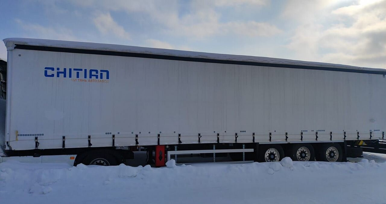 Полуприцеп shacman EXQ9408-RU-XXY шторный - Тентованный полуприцеп: фото 2 Полуприцеп shacman EXQ9408-RU-XXY шторный - Тентованный полуприцеп: фото 2