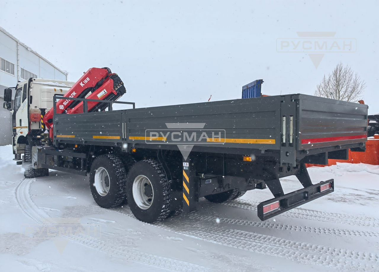 FAW J6 СА3250 - Грузовик бортовой/ Платформа, Автоманипулятор: фото 4 FAW J6 СА3250 - Грузовик бортовой/ Платформа, Автоманипулятор: фото 4