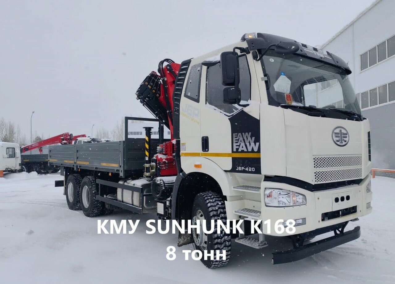 FAW J6 СА3250 - Грузовик бортовой/ Платформа, Автоманипулятор: фото 1 FAW J6 СА3250 - Грузовик бортовой/ Платформа, Автоманипулятор: фото 1