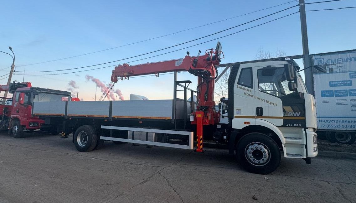 Новый Грузовик бортовой/ Платформа, Автоманипулятор FAW J6L: фото 6 Новый Грузовик бортовой/ Платформа, Автоманипулятор FAW J6L: фото 6