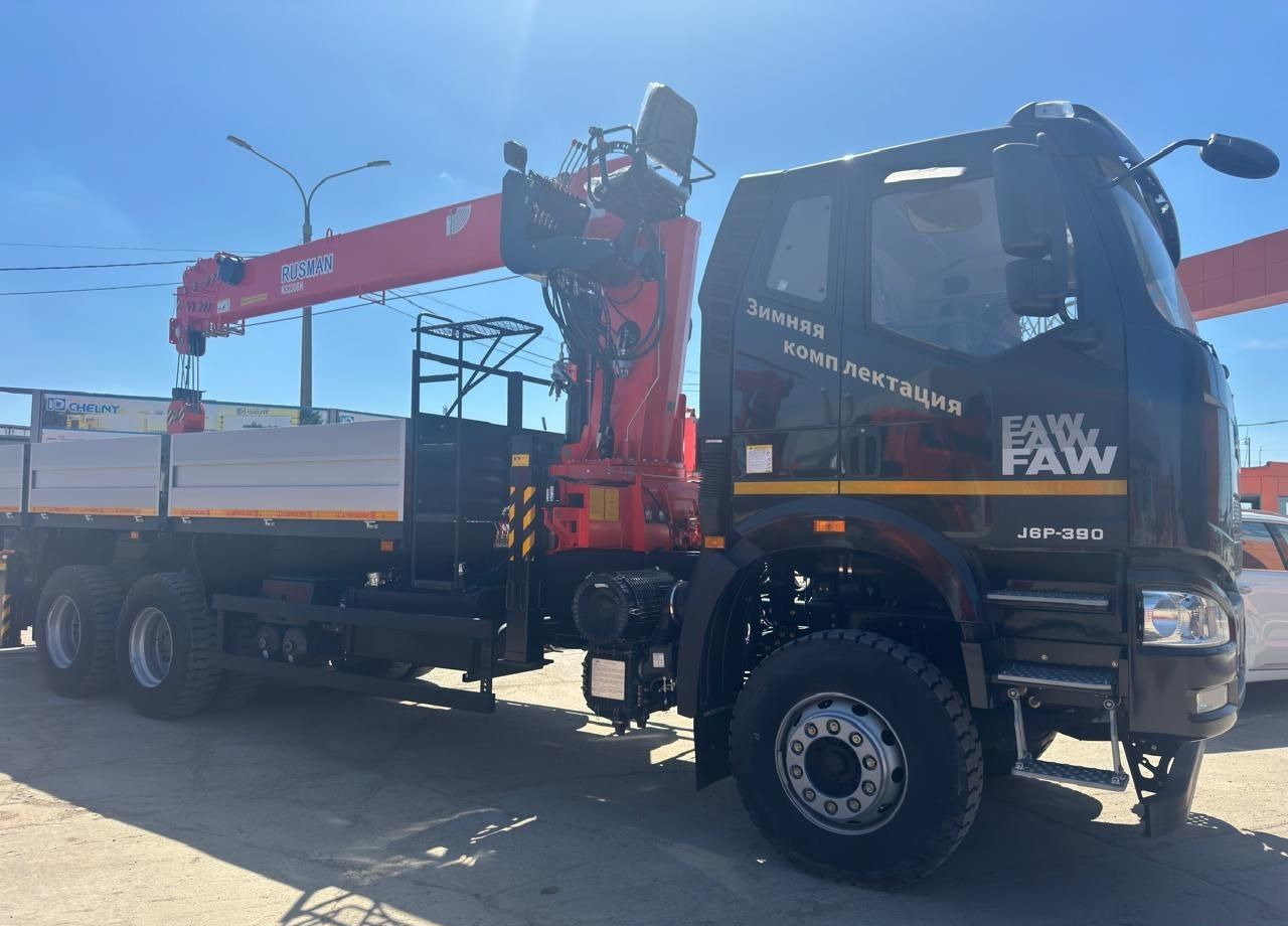 FAW J6P - Грузовик бортовой/ Платформа, Автоманипулятор: фото 5 FAW J6P - Грузовик бортовой/ Платформа, Автоманипулятор: фото 5