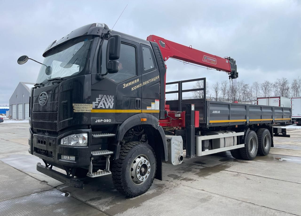 FAW J6P - Грузовик бортовой/ Платформа, Автоманипулятор: фото 4 FAW J6P - Грузовик бортовой/ Платформа, Автоманипулятор: фото 4