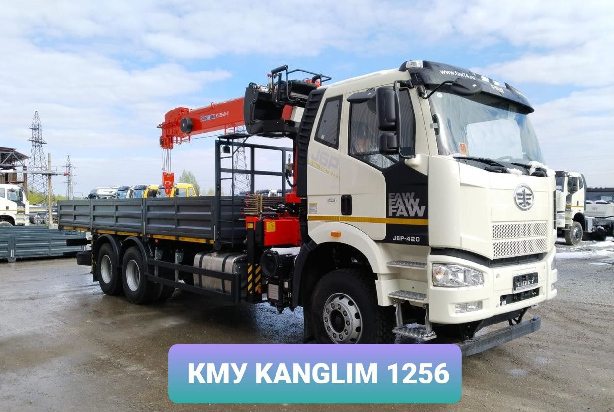 FAW J6P - Грузовик бортовой/ Платформа, Автоманипулятор: фото 1 FAW J6P - Грузовик бортовой/ Платформа, Автоманипулятор: фото 1