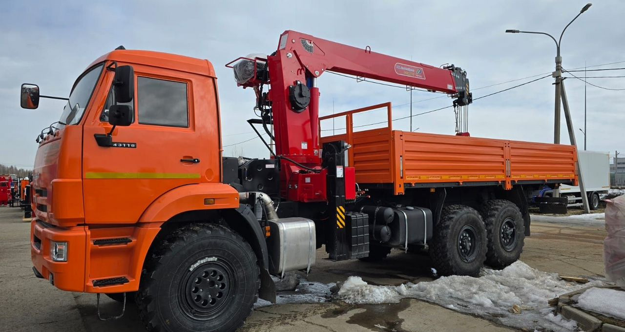 КАМАЗ 43118 - Грузовик бортовой/ Платформа, Автоманипулятор: фото 5 КАМАЗ 43118 - Грузовик бортовой/ Платформа, Автоманипулятор: фото 5