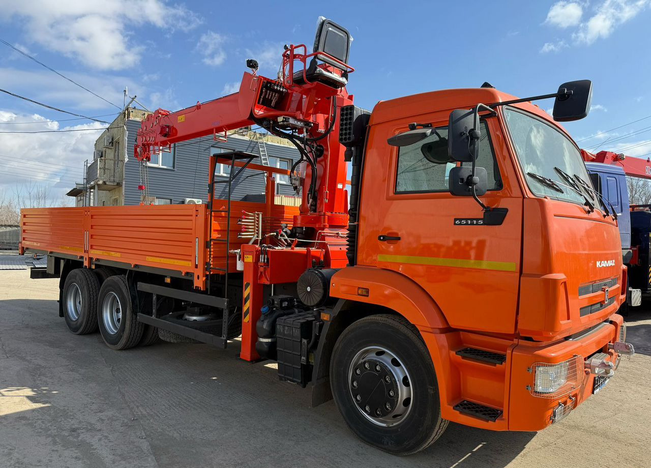 КАМАЗ 65115-23094-48 - Грузовик бортовой/ Платформа, Автоманипулятор: фото 1 КАМАЗ 65115-23094-48 - Грузовик бортовой/ Платформа, Автоманипулятор: фото 1