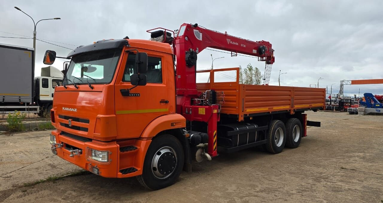 Новый Грузовик бортовой/ Платформа, Автоманипулятор КАМАЗ 65115: фото 7 Новый Грузовик бортовой/ Платформа, Автоманипулятор КАМАЗ 65115: фото 7