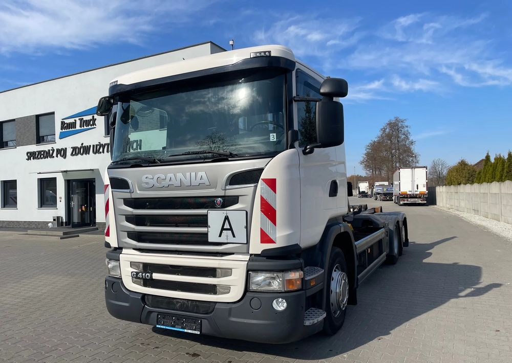 Scania R410 Hakowiec MEILLER RK20 65 - Крюковой мультилифт: фото 2 Scania R410 Hakowiec MEILLER RK20 65 - Крюковой мультилифт: фото 2