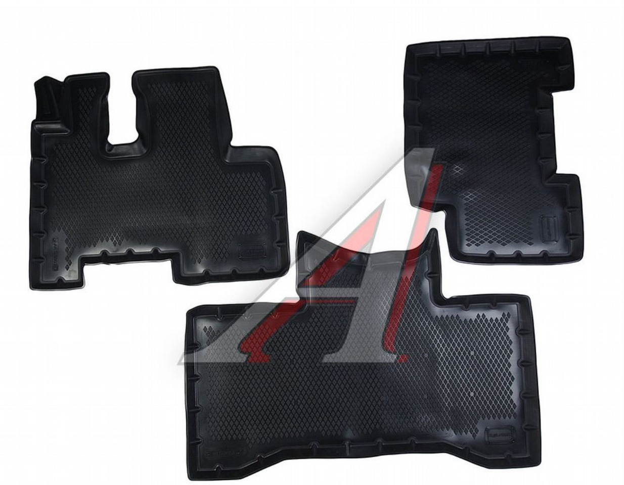 Autoprofi Коврик салона камаз-54901 полиуретан (3 предм.) - Кабина и интерьер для Грузовиков: фото 1 Autoprofi Коврик салона камаз-54901 полиуретан (3 предм.) - Кабина и интерьер для Грузовиков: фото 1