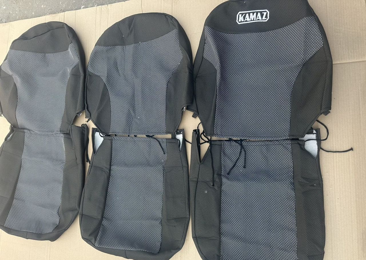 Новый Сиденье для Грузовиков BMW Чехол на сидения камаз 3 низких (гобелен) серый: фото 9