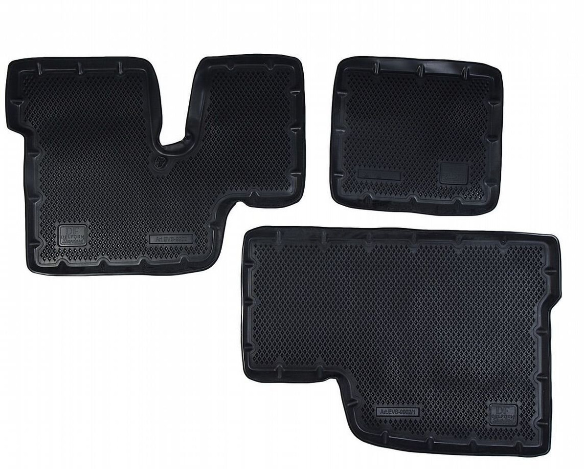 BORATEX Коврик для автомобиля KAMAZ из 3-х ("EVA 3D") - Кабина и интерьер для Грузовиков: фото 1 BORATEX Коврик для автомобиля KAMAZ из 3-х ("EVA 3D") - Кабина и интерьер для Грузовиков: фото 1