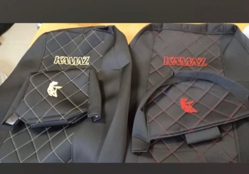 Brevon Чехол - сиденье иск.кожа+жаккард euro камаз - Сиденье для Грузовиков: фото 1 Brevon Чехол - сиденье иск.кожа+жаккард euro камаз - Сиденье для Грузовиков: фото 1