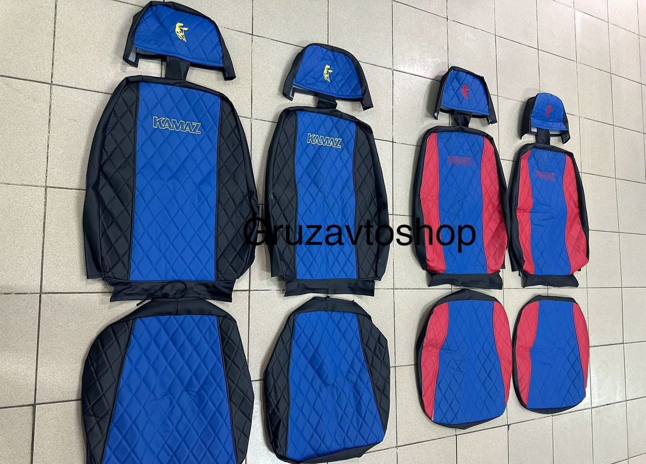 Brevon Чехол - сиденье иск.кожа+жаккард euro камаз - Сиденье для Грузовиков: фото 2 Brevon Чехол - сиденье иск.кожа+жаккард euro камаз - Сиденье для Грузовиков: фото 2