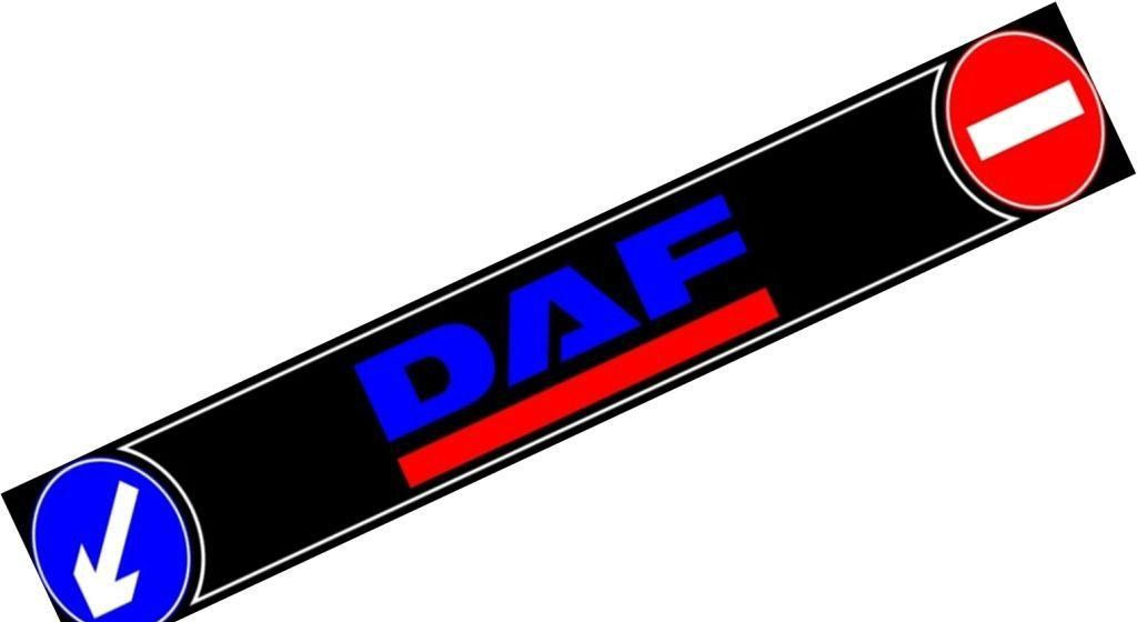 Брызговики длинномер 2400*350 DAF(черн синяя над) - Крыло для Грузовиков: фото 1 Брызговики длинномер 2400*350 DAF(черн синяя над) - Крыло для Грузовиков: фото 1