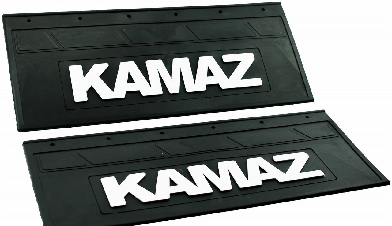 Брызговики узкие (резины) KAMAZ 660х270 к-т 2шт - Крыло для Грузовиков: фото 1 Брызговики узкие (резины) KAMAZ 660х270 к-т 2шт - Крыло для Грузовиков: фото 1