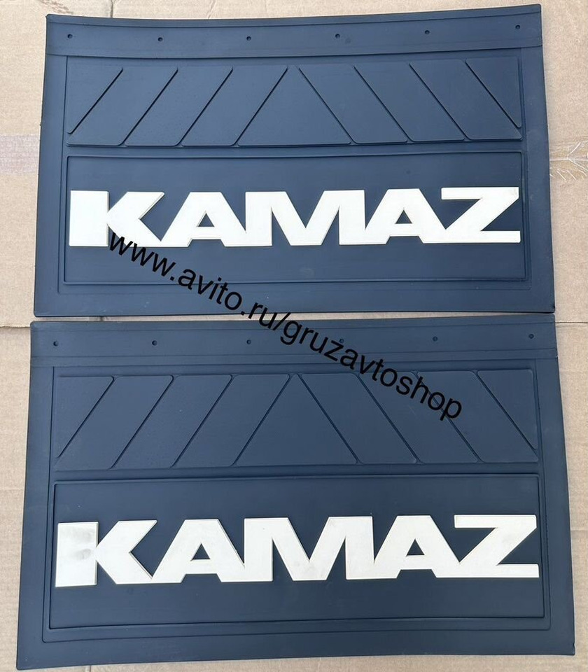 Брызговики задние резина "Камaz" 580*370 мм к-т - Крыло: фото 1 Брызговики задние резина "Камaz" 580*370 мм к-т - Крыло: фото 1
