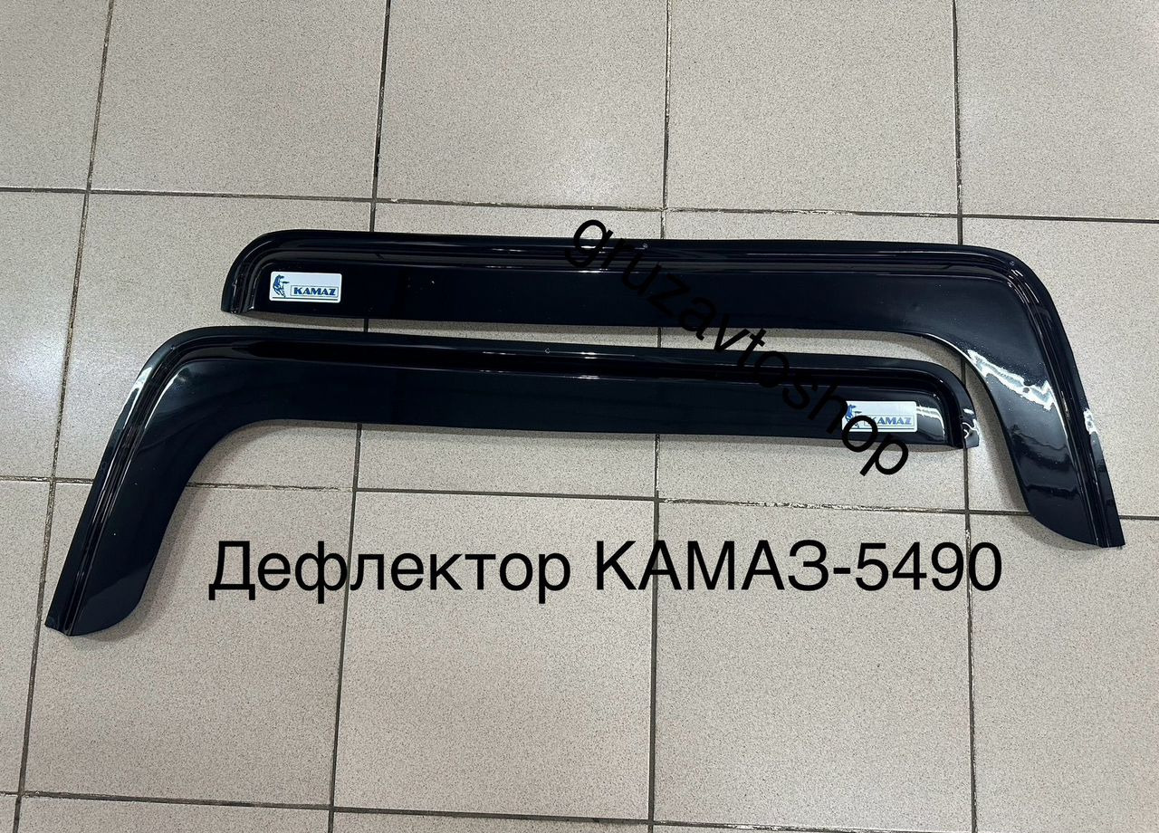 Новый Аэродинамика/ Спойлеры для Грузовиков Дефлектор камаз 5490 полный угол (тонированный): фото 6