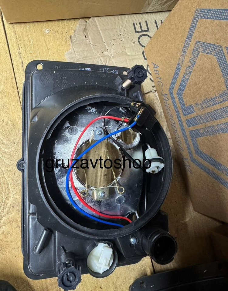 Новый Передняя фара для Грузовиков Фары камаз. Комплект (с байонетный разъем): фото 8