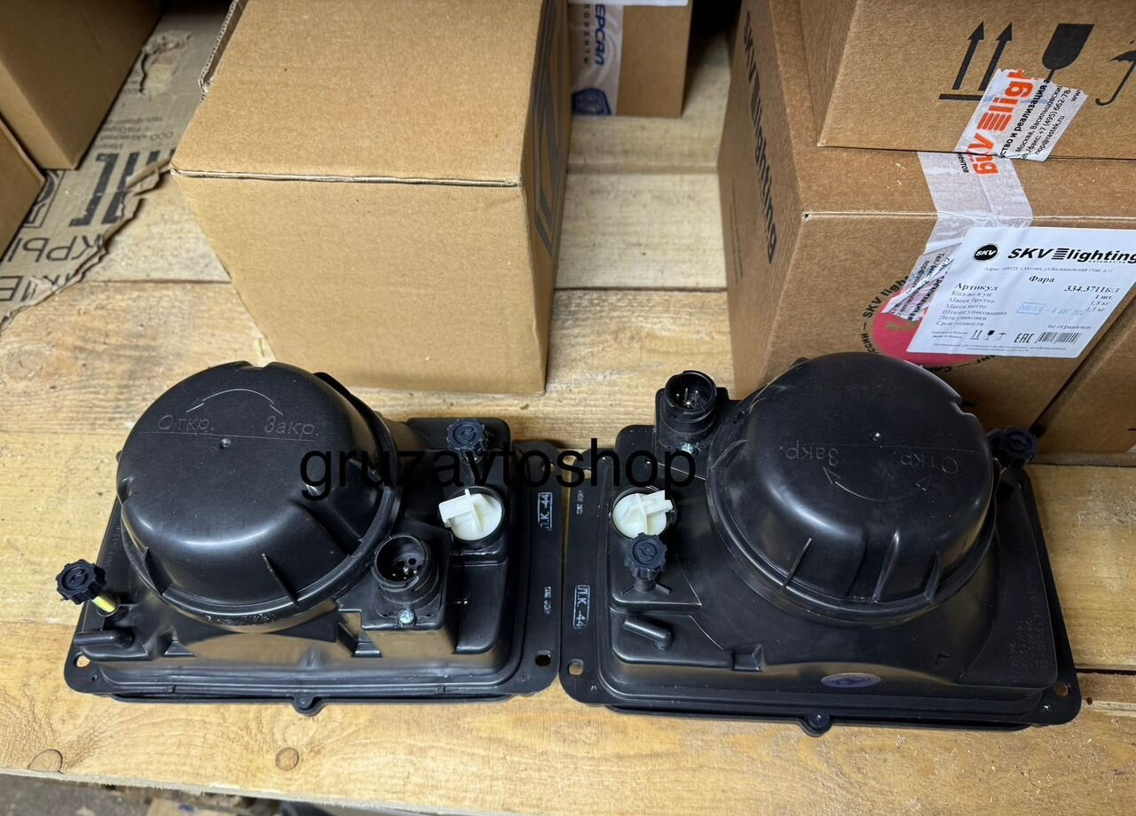 Новый Передняя фара для Грузовиков Фары камаз. Комплект (с байонетный разъем): фото 10