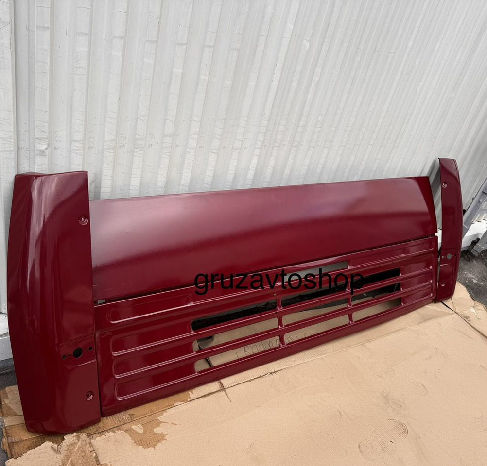 Новый Капот для Грузовиков КАМАТЕК Капот с Обтекателем камаз Евро Железный красный: фото 8