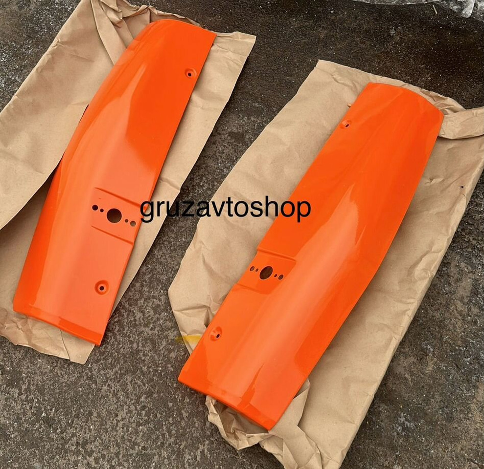 КАМАТЕК Обтекатель Камаз Евро крашенный (2.шт) оранжевый - Аэродинамика/ Спойлеры для Грузовиков: фото 1 КАМАТЕК Обтекатель Камаз Евро крашенный (2.шт) оранжевый - Аэродинамика/ Спойлеры для Грузовиков: фото 1