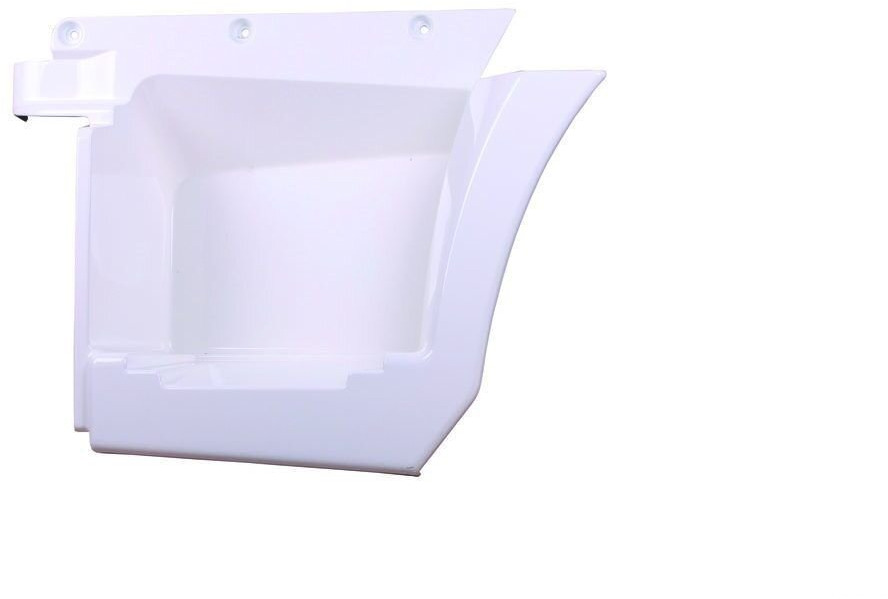 КАМАТЕК Щиток подножки левый - 5308 RAL9010 (белый) - Боковая подножка для Грузовиков: фото 1